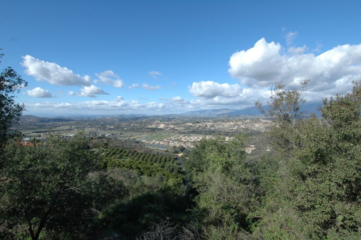 View to the Northwest from trail... 