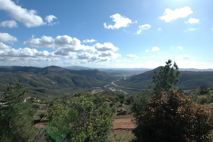 View South toward Escondio...