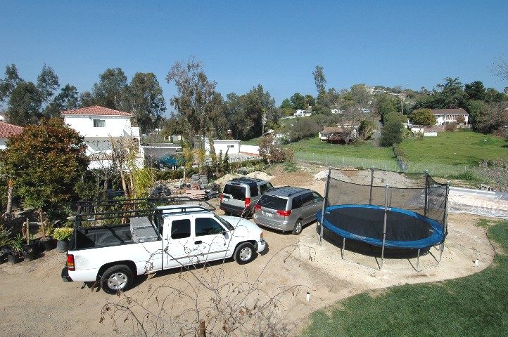 Parking... Staging... and hidden from Street...