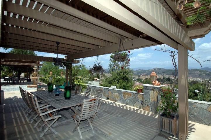 View to the Northeast... Palomar Mt... and Winter Snow Capped Vistas..