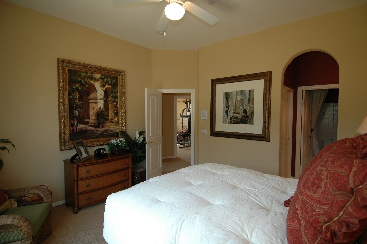 Guest Suite with French Doors to the Gardens...