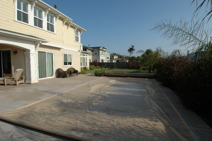 Tot and Pet Proof Automatic Pool Cover