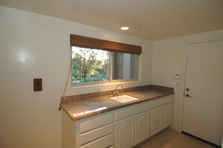 Even the Laundry room has a view... and Granite...