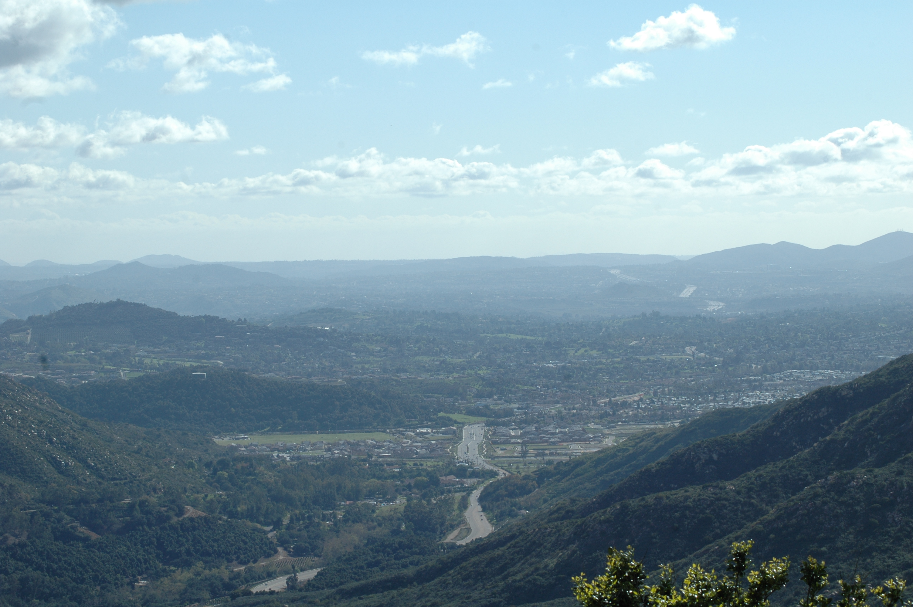 Scattered Clouds over Escondido